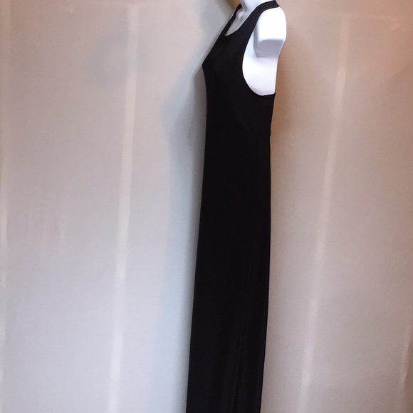 EXPRESS TRICOAT LongSleevelessRacerBackMaxiDress - Picture 7 of 7